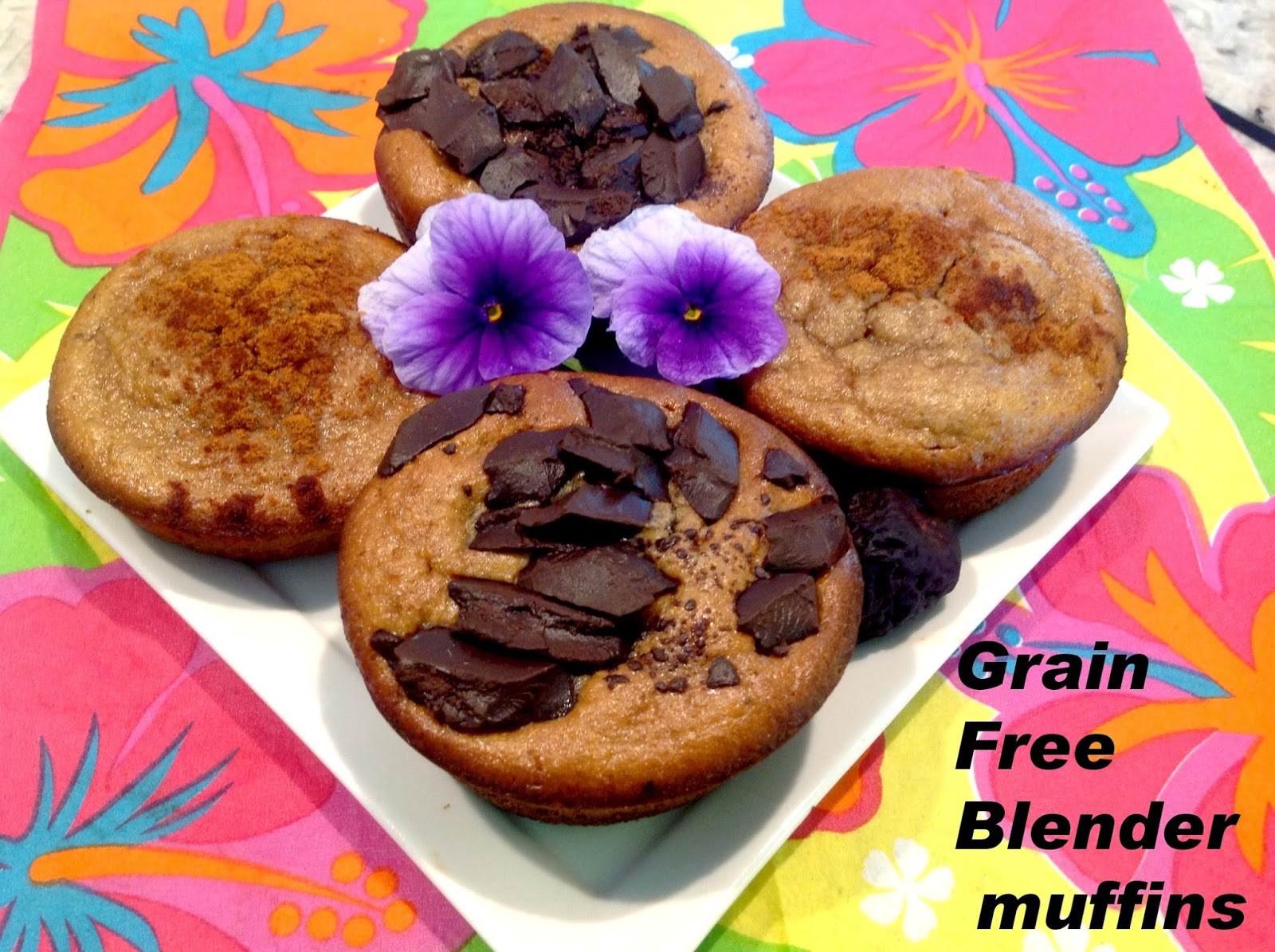 Gluten Free AZ Grain Free Peanut Butter Blender Muffins