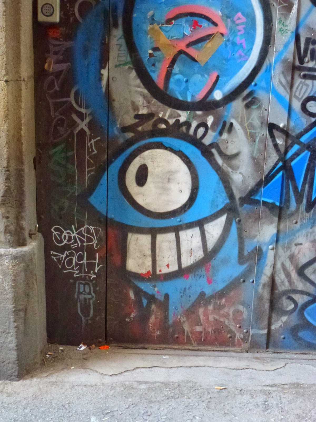Streetart, Graffiti, Barcelona, Urbanart
