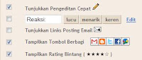 Menambahkan Button Share dari Blogger