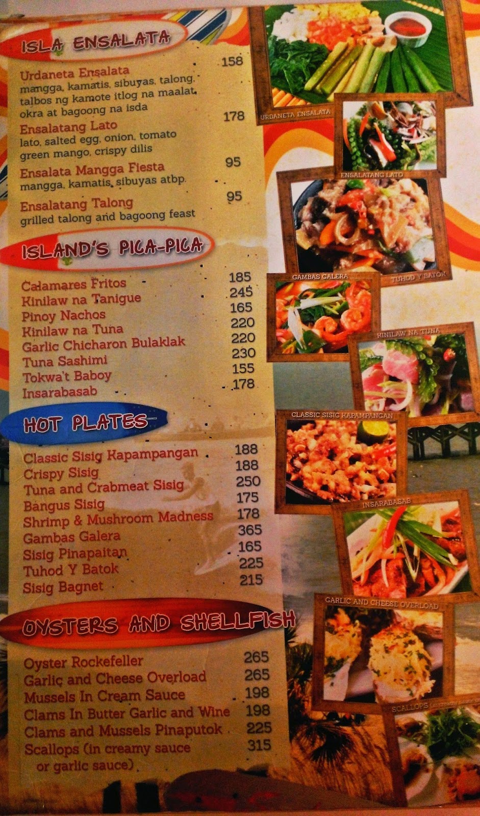 Boodle fight with family at Seafood Island Camp John Hay Bittersweet Symphony