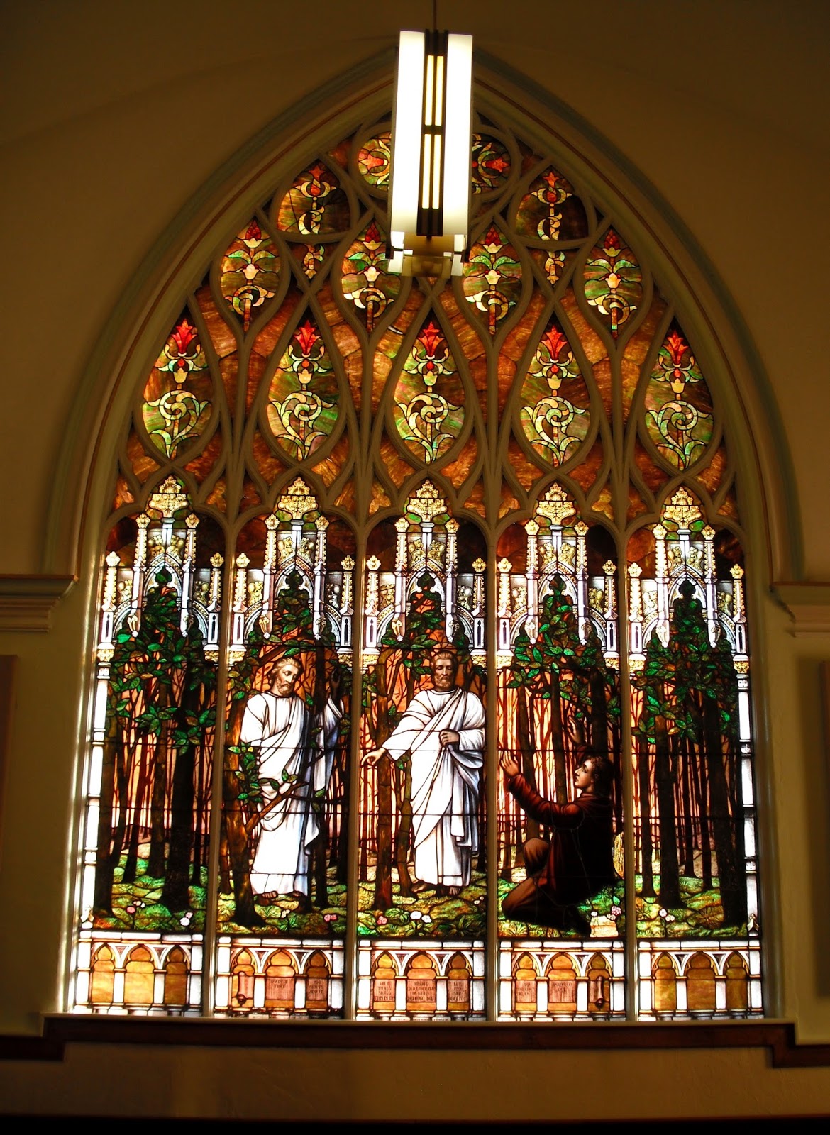 Historic LDS Architecture Latterday Stained Glass Part 2 First
