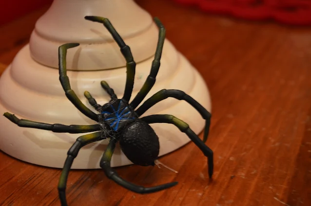 Creepy Halloween Faux Spider