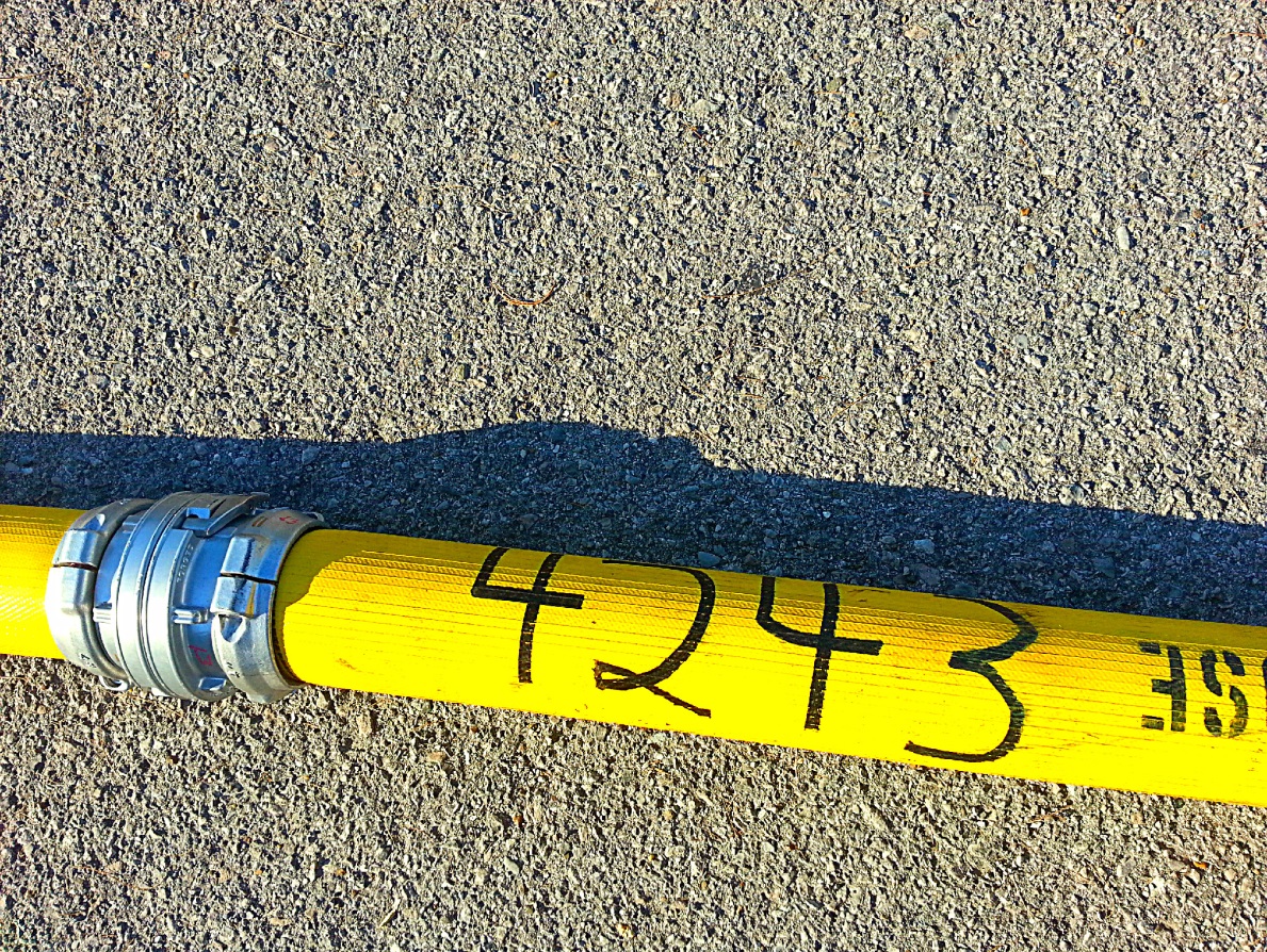 Brentwood Fire and Rescue Station Life Hose Testing