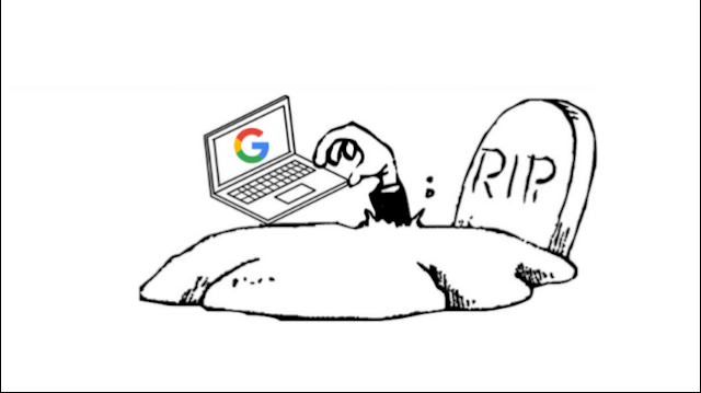 حذف حساب جوجل بعد الموت 