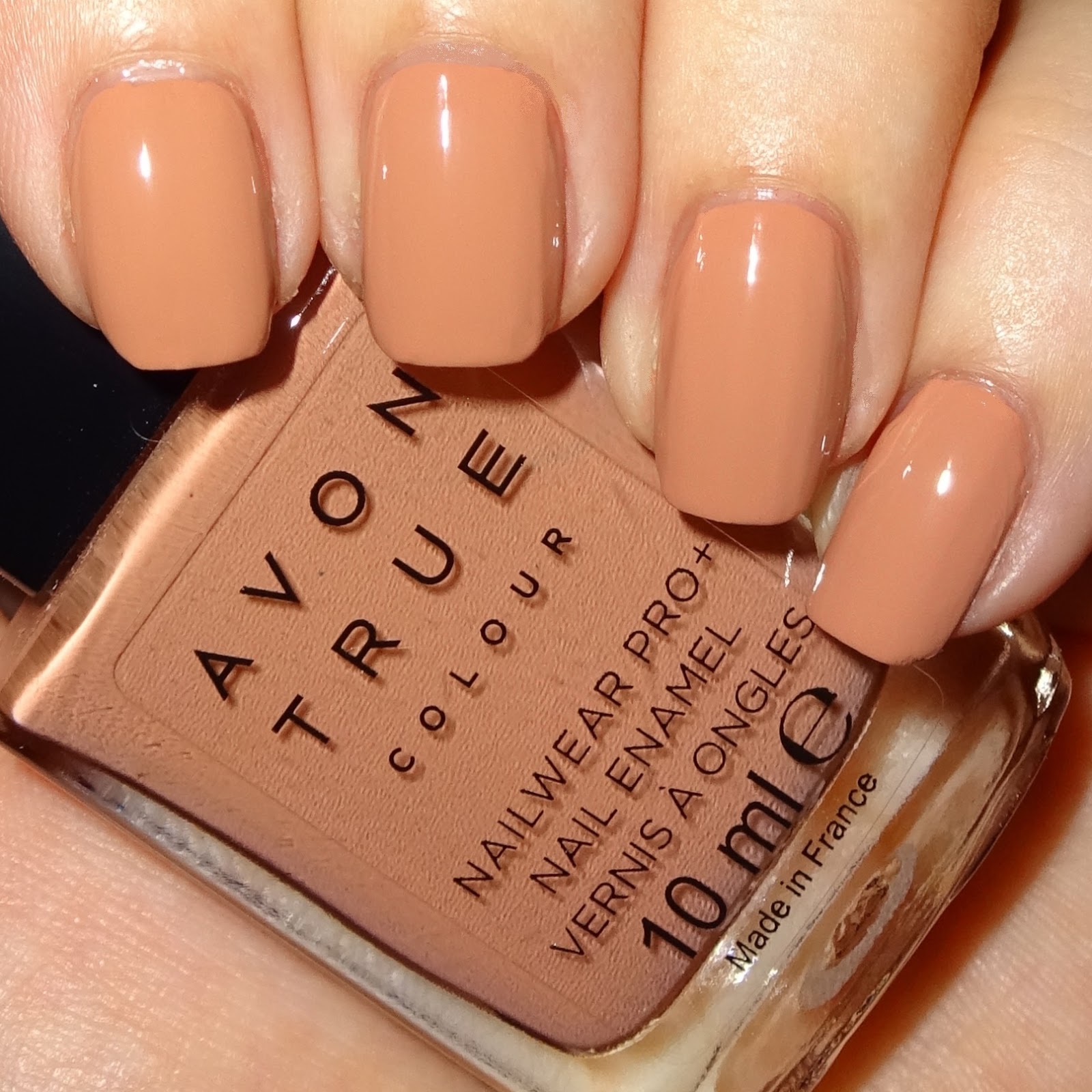 Wendy's Delights Avon True Colour Nail Enamel Simply Cinnamon