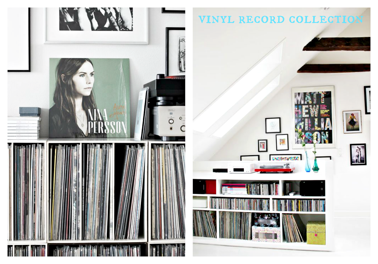 vinyl records organize