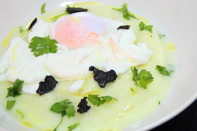 Crema fria de coliflor