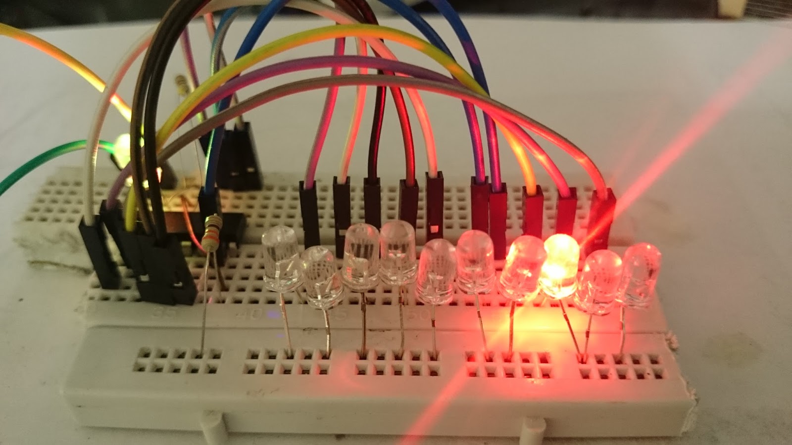 Simplest Led Chaser Using Ic4017without Timer Ic