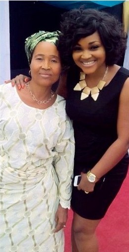 mercy aigbe mum