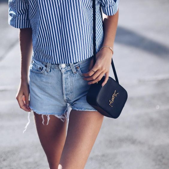 Ways to Style Denim Shorts for Summer - The Front Row View