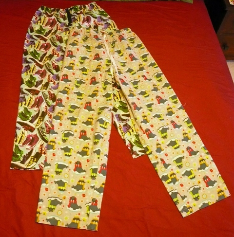 Musings and Mutterings: PJ pants