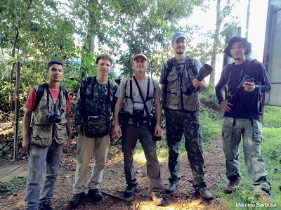 Uma das equipes tocantinenses que estarão observando aves no Big Day Brasil. Foto: Marcelo Barbosa Big Day Brasil, big day brasil 2015, tocantins, observação de aves, birding, birdwatching, aves do tocantins, observação de aves, guia de observação de aves, cerrado, big day