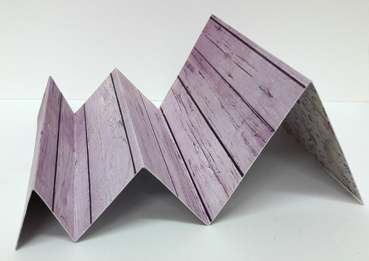 Scrap and Craft Combination Easel and Stair Step Card Tutorial with Einat