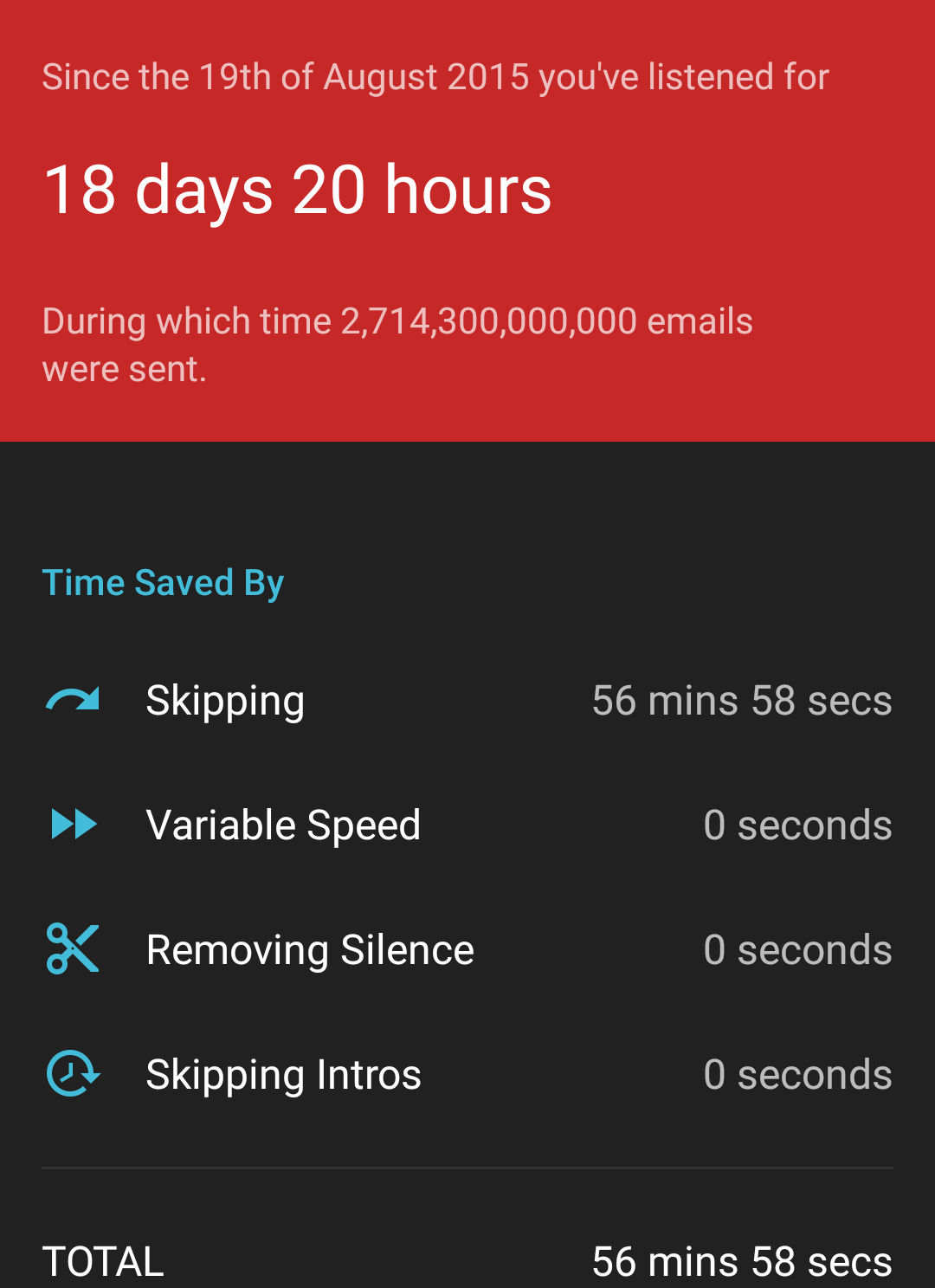 Android Mauritius Pocket Casts update fixes Stats sharing, improve
