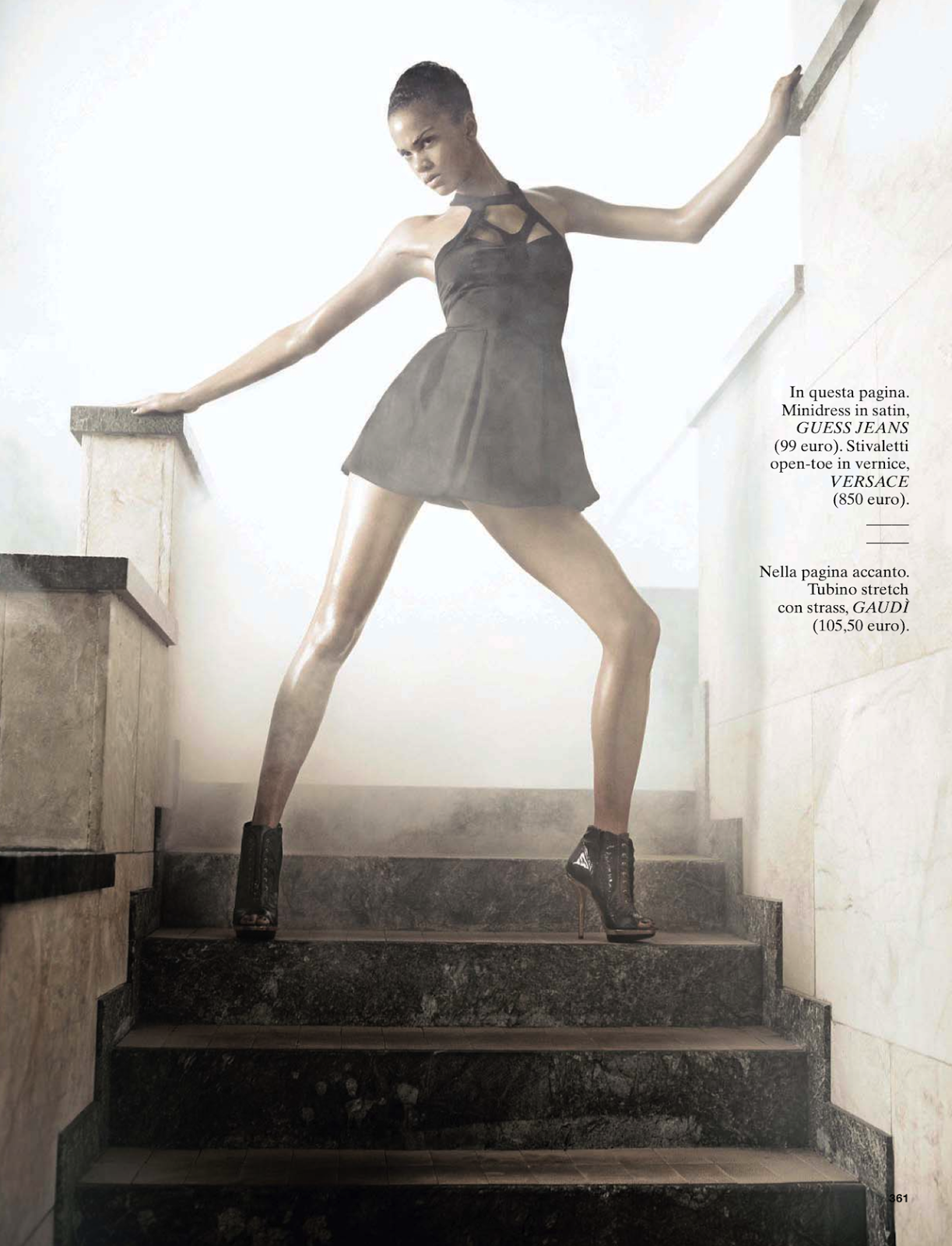 body shape: melanie engel by richard phibbs for glamour italia april ...