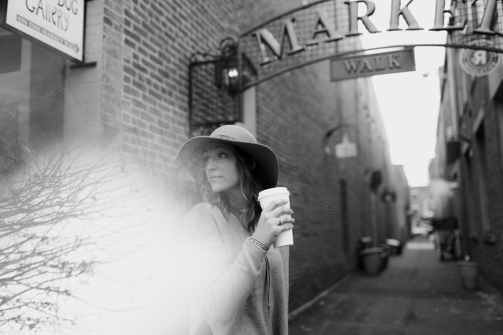 Downtown Wabash, IN Coffee + Puppy Date His Photo Girl