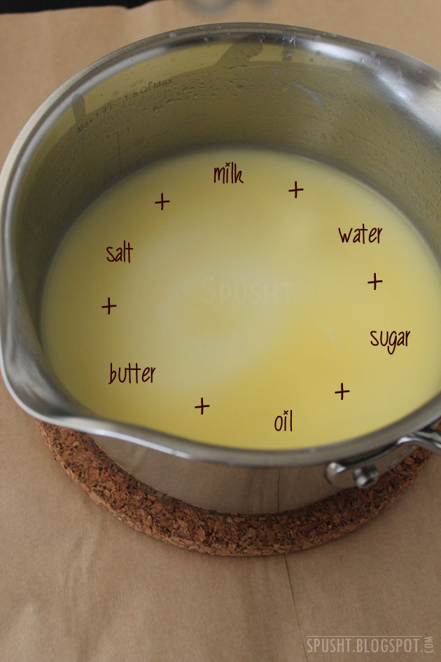 Spusht Eggless White Bread Recipe using Milk (Joy of Cooking Recipe)