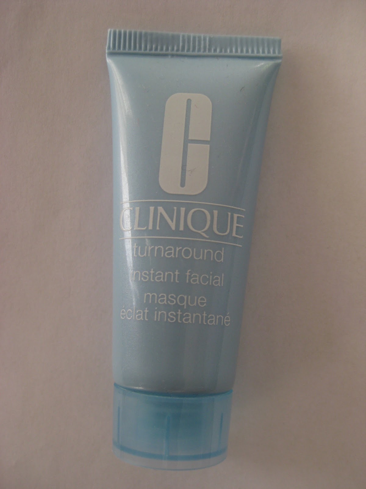 how to use clinique turnaround instant facial