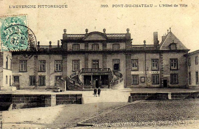 CPA Château de Pont du Château Puy de Dôme Auvergne