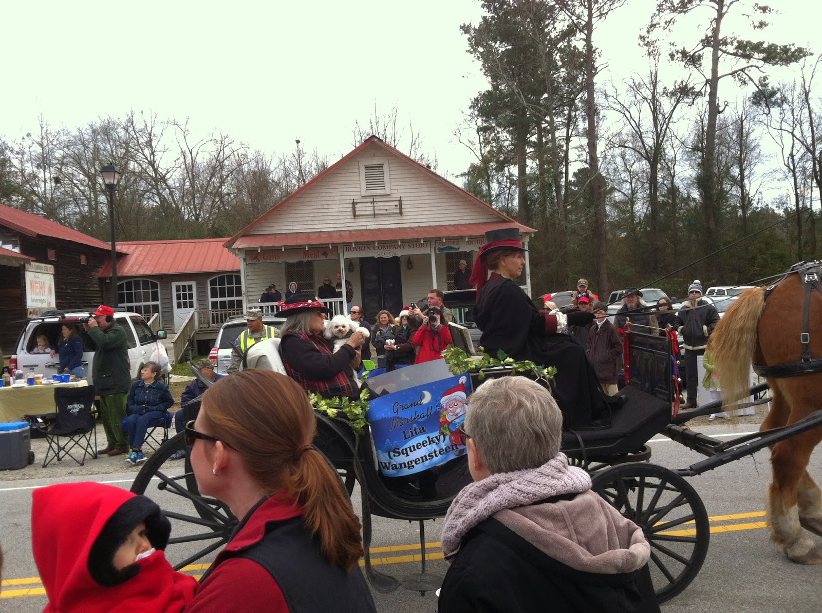 SCTravelersX3 Boykin Christmas Parade 2014 Edition