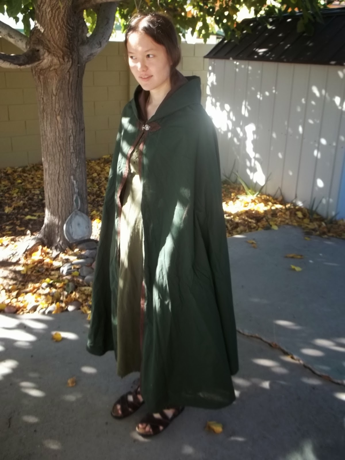 Making Rivendell in the Desert More Elven Cloaks Tips and Tutorial