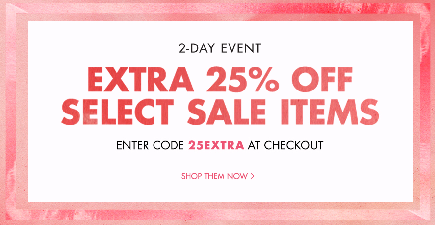 In My Closet: Shopbop Sale :: Extra 25% off Select Sale Items
