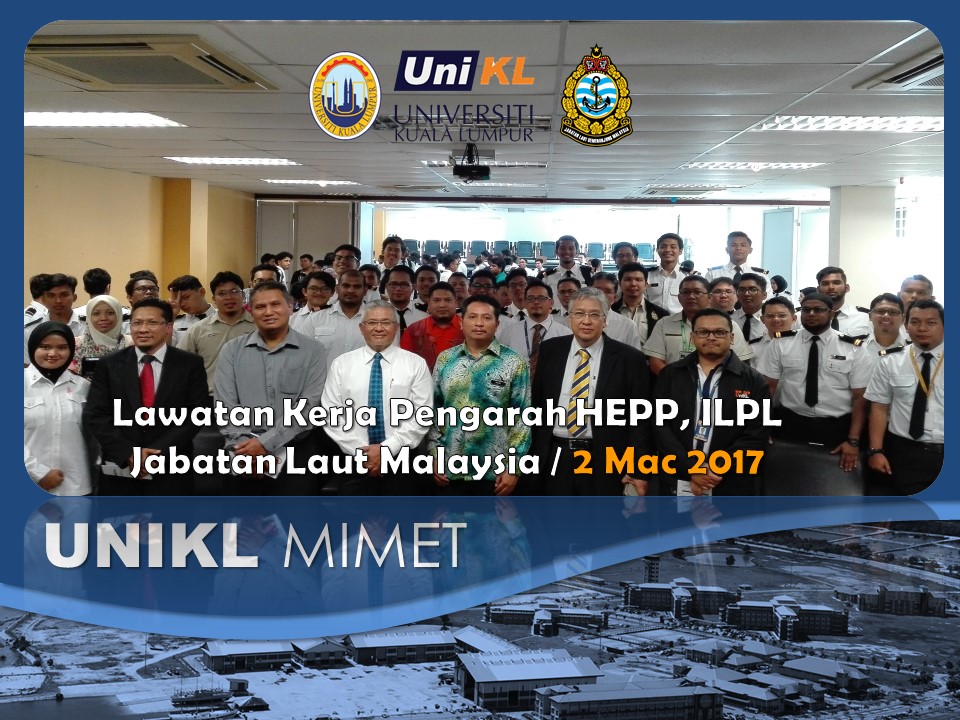 IMO MARITIME AMBASSADOR FOR MALAYSIA Working Visit from the PHEPP to