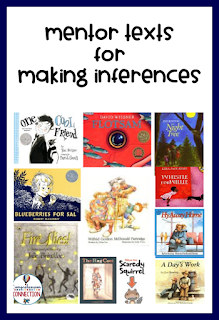 Check out this post for teaching ideas using some of the books included in this image. Freebies included.