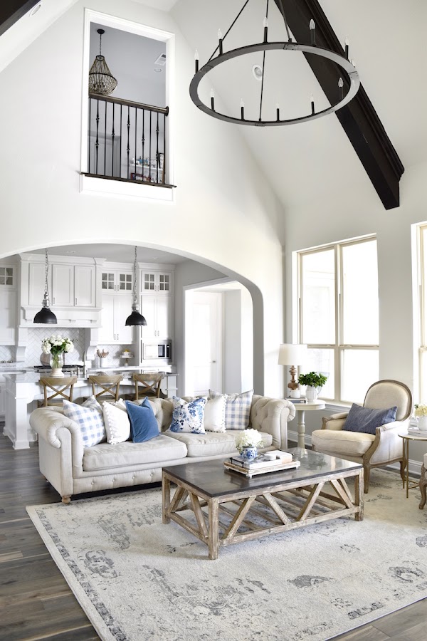 Salón a doble altura