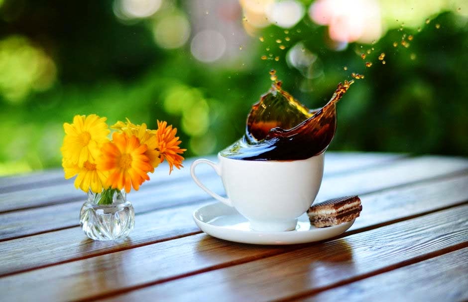coffee-with-flowers