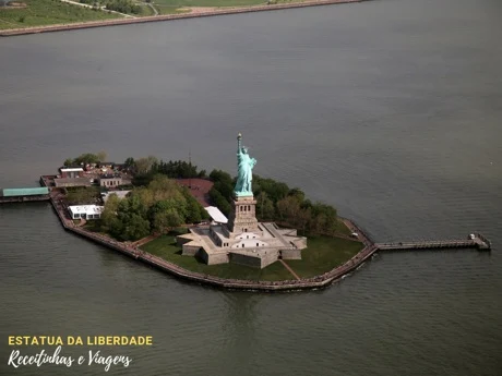 Estatua da Liberdade em Nova York passeio
