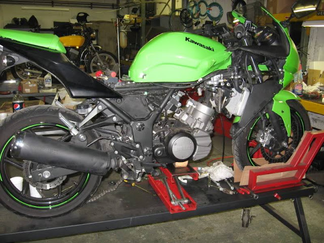 Modifikasi Ninja 250 Hijau By Sigit - Gallery Motor Ninja