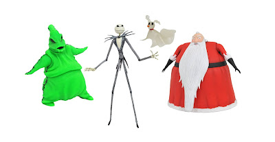San Diego Comic-Con 2020 Exclusive The Nightmare Before Christmas Lighted Action Figure Box Set by Diamond Select Toys
