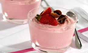 Como fazer Creme Gelado de Morango
