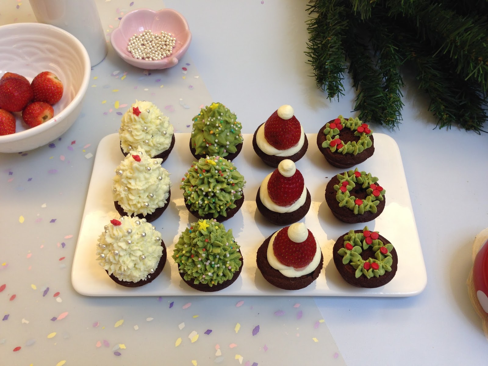  bizarre island Christmas Brownies 4 Ways