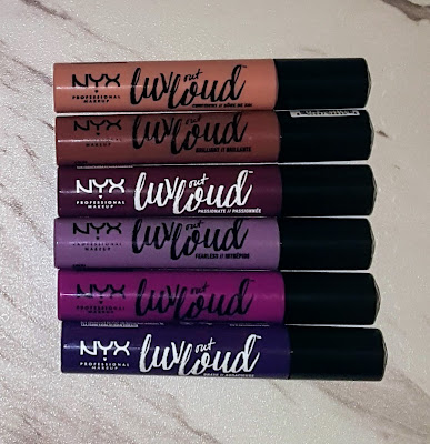 Nyx Luv Out Loud Liquid Lipsticks