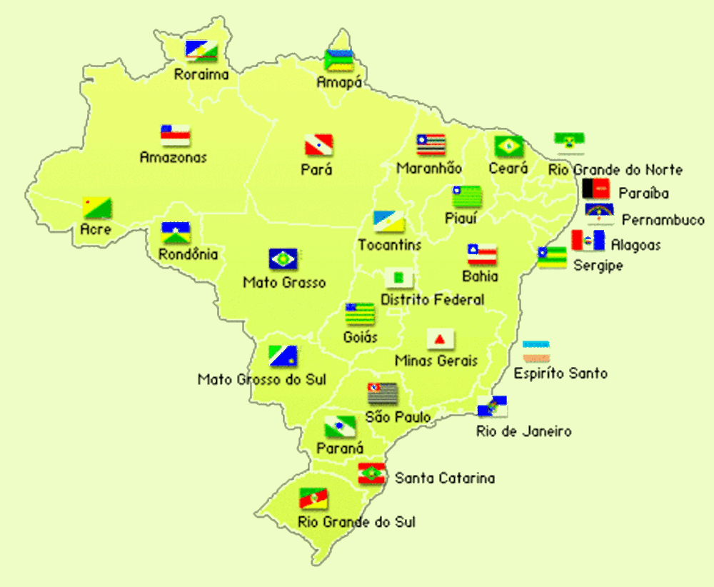 Сколько стран в бразилии. Карта Бразилии географическая. Подробная карта Бразилии. Карта Бразилии с городами. Политическая карта Бразилии.