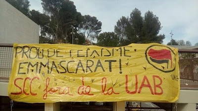 Radicales separatistas amenazan a estudiantes de SCC con una navaja en una universidad de Barcelona Scc--620x349