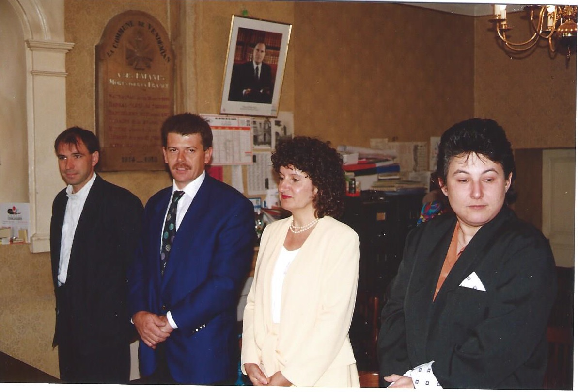 Un groupe d'Anciennes et d'Anciens de la SIMO Lodève en 1994 !