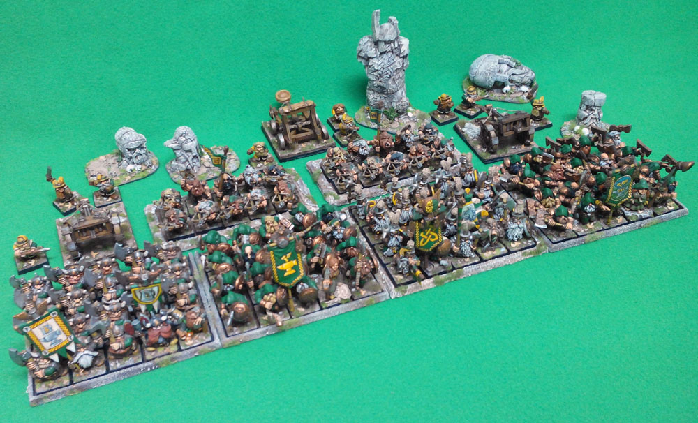 ejercitos warhammer enanos