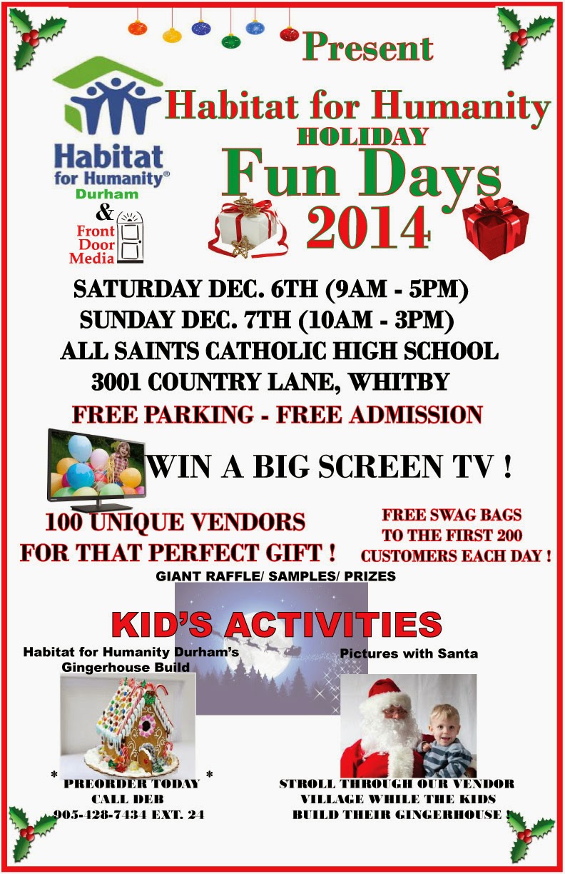 Habitat for Humanity Durham Holiday Fun Days