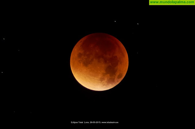 El eclipse total de luna del 27 de julio causa expectación entre los aficionados de La Palma