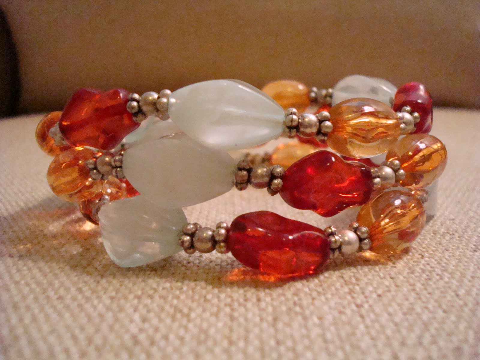 Not to us, oh Lord... Premier Designs Set of 3 Beaded Stretch "Austin" Bracelets