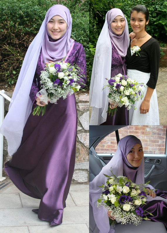 Bride Wedding Pictures Muslim Bridal Wear