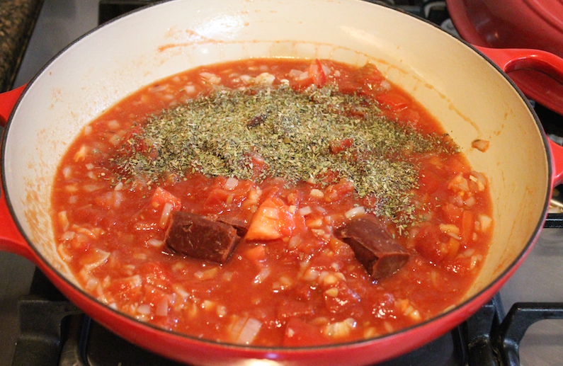 Food Lust People Love Hearty Lentil Tomato Sauce (for pasta)