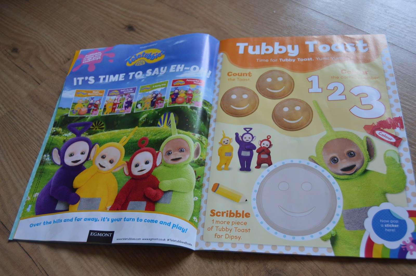 Teletubbies Tubby Toast Book