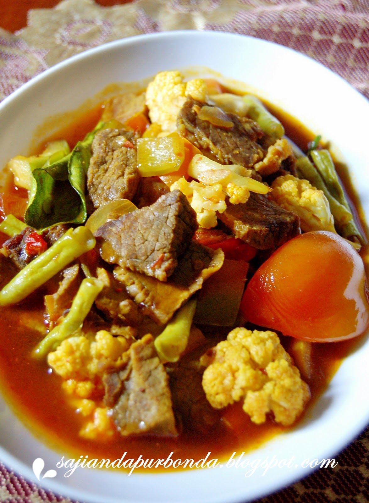 Sajian Dapur Bonda: PAPRIK DAGING