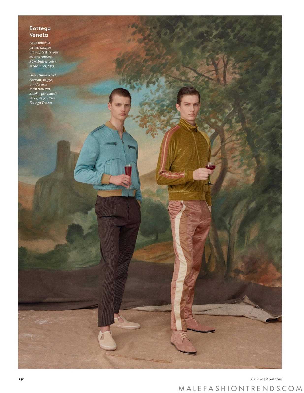 Nick Rupp y Mikhail Shmatov para Esquire UK por Jesse Laitinen