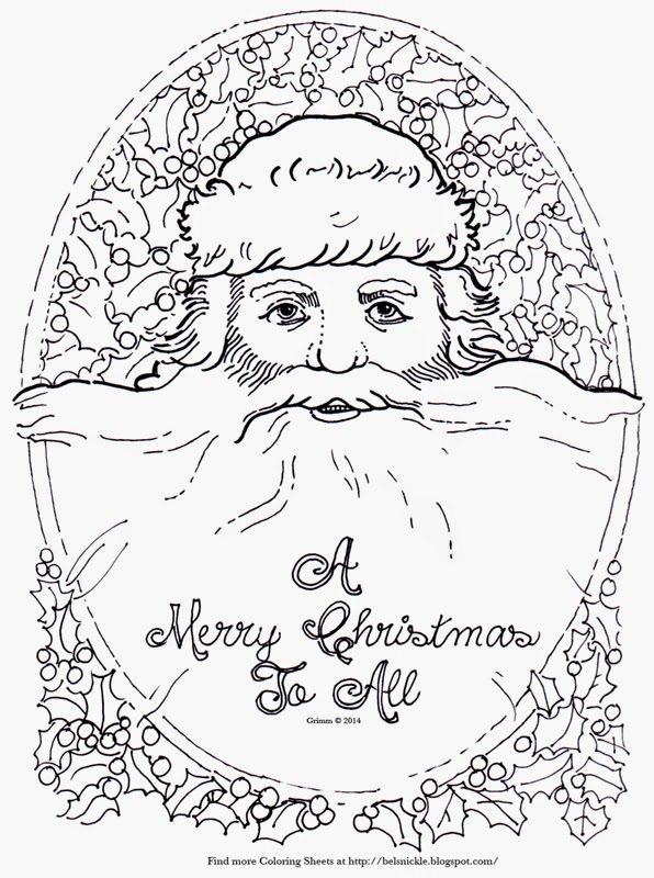 year without a santa clause coloring pages - photo #28