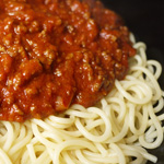 Spaghettis à la bolognaise (faciles)